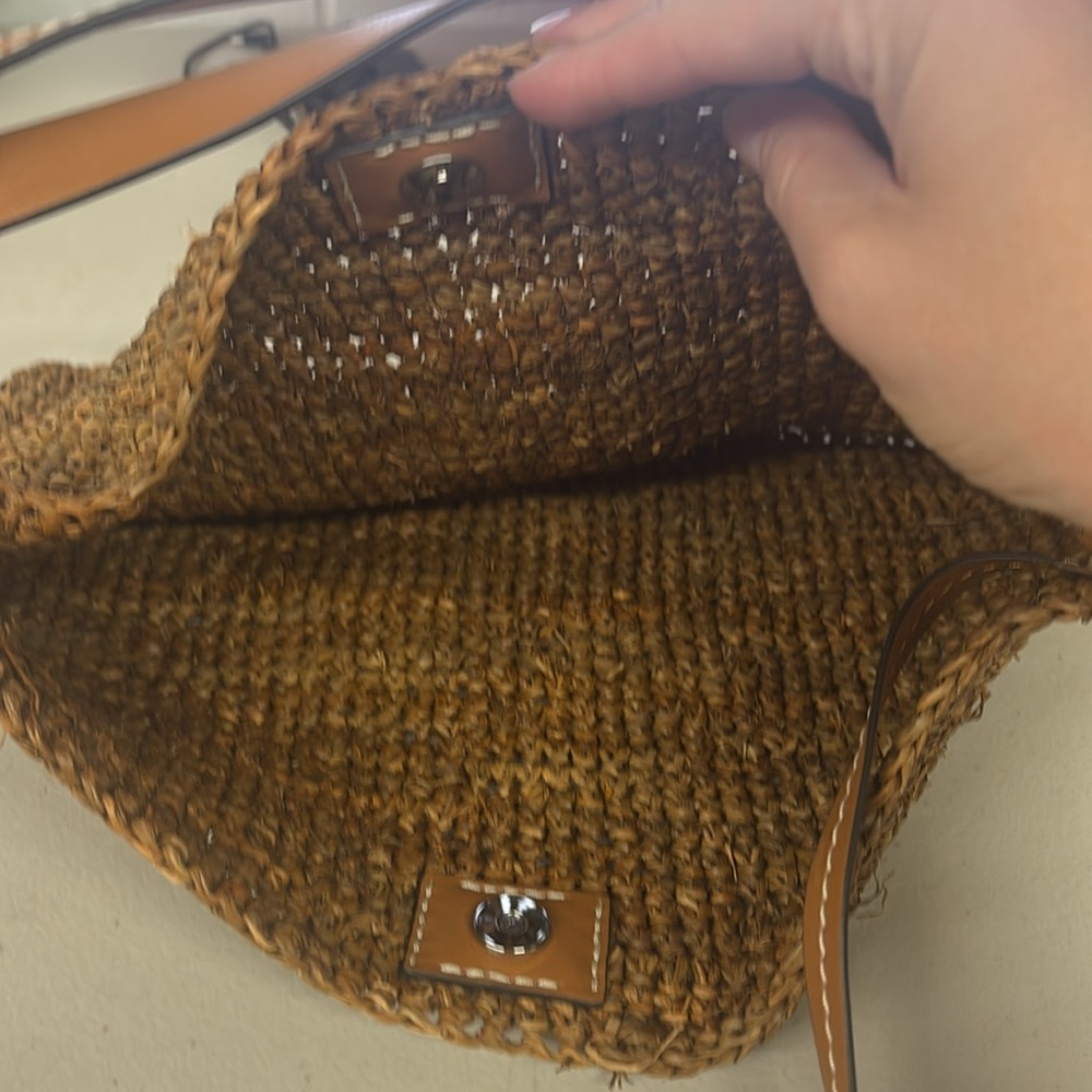 Proenza Schouler Brown Woven Shoulder Bag - Picture 7 of 11
